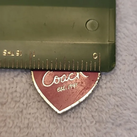 Coach Heart Keychain FOB - Picture 4 of 4